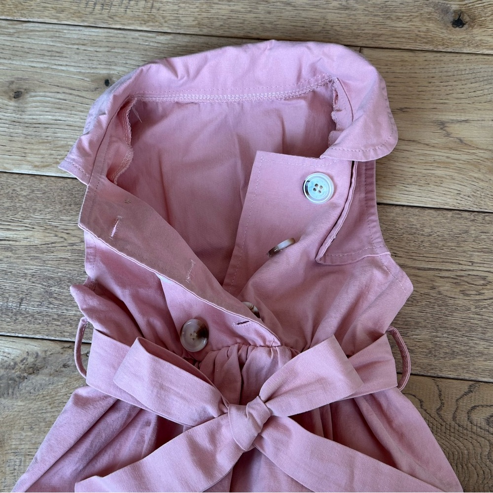 Mia Belle Girls How Timeless Belted Trench Dress size 5 - Picture 7 of 9